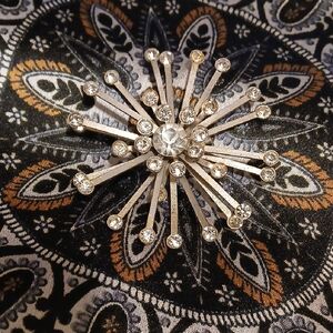 Atomic Starburst Brooche